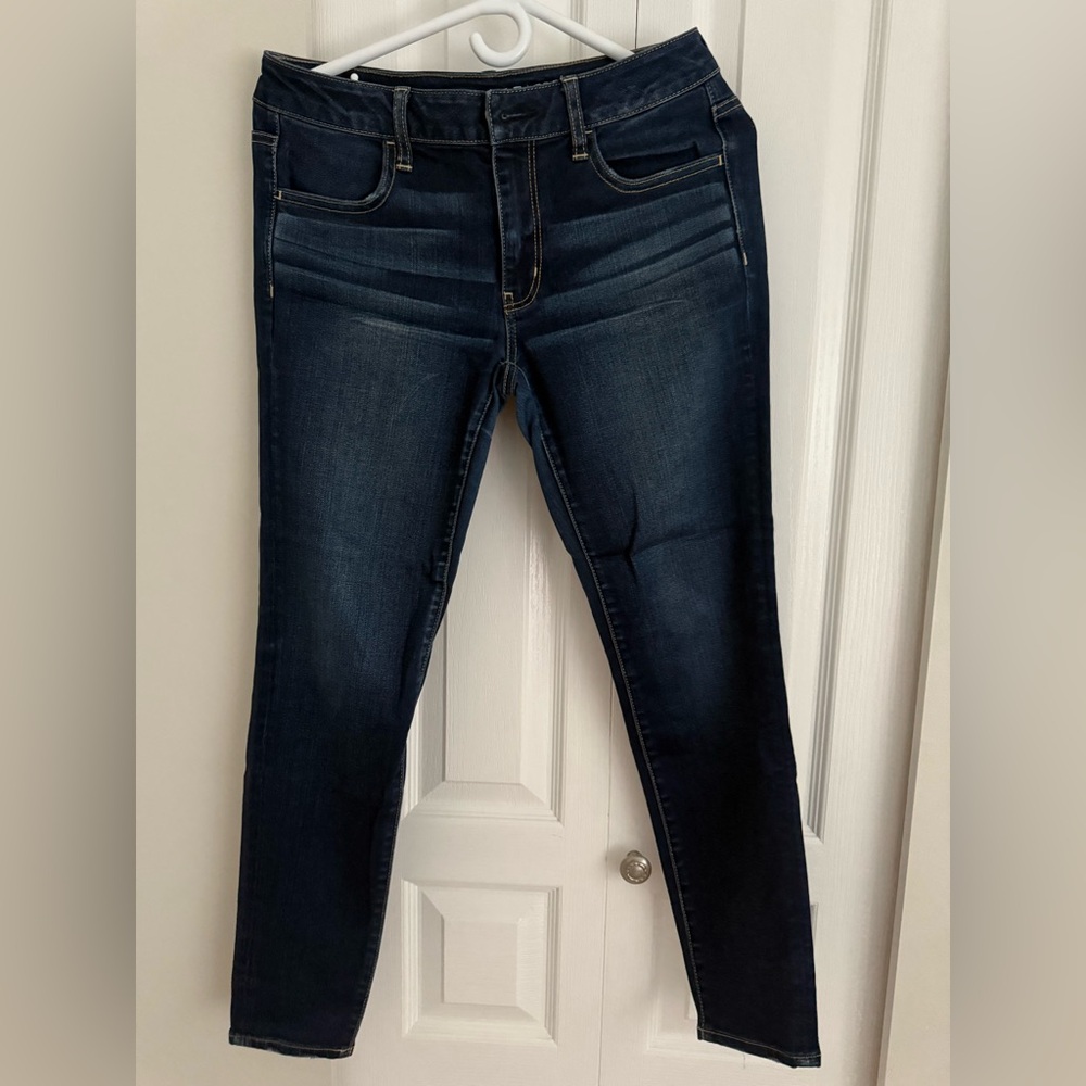 American Eagle Outfitters Blue Skinny Jeans